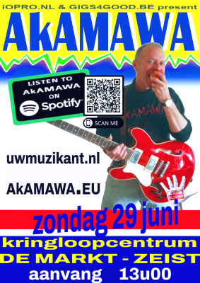 akamawa live zeist 29 juni de markt